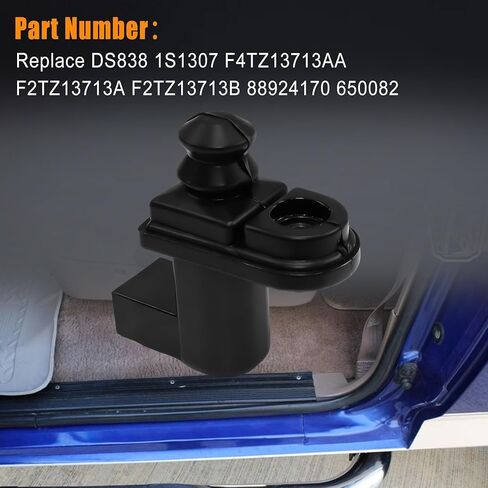 مفتاح دعامة الباب الجانبي للسائق متوافق مع Ford Bronco 1993-1996 F-150 F-250 1992-1996 F-350 F-Super Duty 1992-1997 استبدال DS838 1S1307 F4TZ13713AA F2TZ13713A F2TZ13713B 88924170 650082 in Kuwait