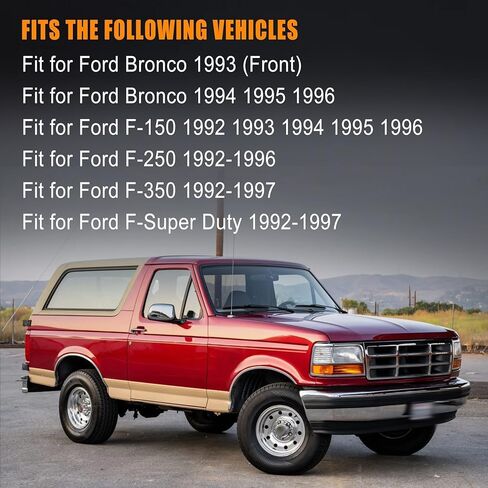 مفتاح دعامة الباب الجانبي للسائق متوافق مع Ford Bronco 1993-1996 F-150 F-250 1992-1996 F-350 F-Super Duty 1992-1997 استبدال DS838 1S1307 F4TZ13713AA F2TZ13713A F2TZ13713B 88924170 650082 in Kuwait