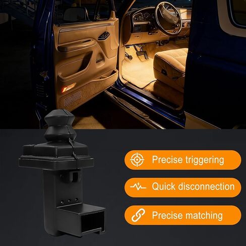 مفتاح دعامة الباب الجانبي للسائق متوافق مع Ford Bronco 1993-1996 F-150 F-250 1992-1996 F-350 F-Super Duty 1992-1997 استبدال DS838 1S1307 F4TZ13713AA F2TZ13713A F2TZ13713B 88924170 650082 in Kuwait