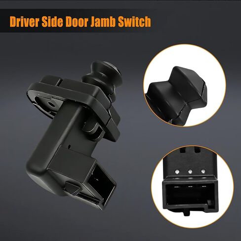 مفتاح دعامة الباب الجانبي للسائق متوافق مع Ford Bronco 1993-1996 F-150 F-250 1992-1996 F-350 F-Super Duty 1992-1997 استبدال DS838 1S1307 F4TZ13713AA F2TZ13713A F2TZ13713B 88924170 650082 in Kuwait