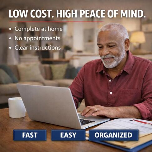 Durable Financial Power of Attorney Kit with Agent Certification and Revocation Forms, Fill-in-the-Blank POA Documents in Kuwait
