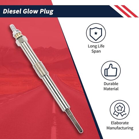 Diesel Glow Plug 12690238 Fit for Chevy Silverado/GMC Sierra L5P Duramax 6.6L 2017-2023 Fit for Chevy Silverado L5D Duramax 2019-2022 Replace 12722502 12679959 Ignition Part in Kuwait