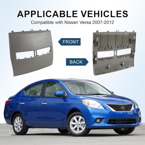 Dashboard Air Vent for Nissan Tiida, Replacement Part, Compatible with 68414-ED50C and 68414-ED50D in Kuwait