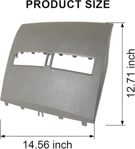 Dashboard Air Vent for Nissan Tiida, Replacement Part, Compatible with 68414-ED50C and 68414-ED50D in Kuwait