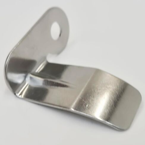 Stainless Steel Regulator/Rectifier Plug Retainer for 1970-1999 Harley Big Twin Shovelhead/Evo FX/FL, Touring, Softail, Dyna & FXR Models with Right Angle Reg/Rec Plug ONLY - Protects Charging System in Kuwait