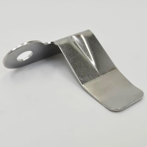 Stainless Steel Regulator/Rectifier Plug Retainer for 1970-1999 Harley Big Twin Shovelhead/Evo FX/FL, Touring, Softail, Dyna & FXR Models with Right Angle Reg/Rec Plug ONLY - Protects Charging System in Kuwait