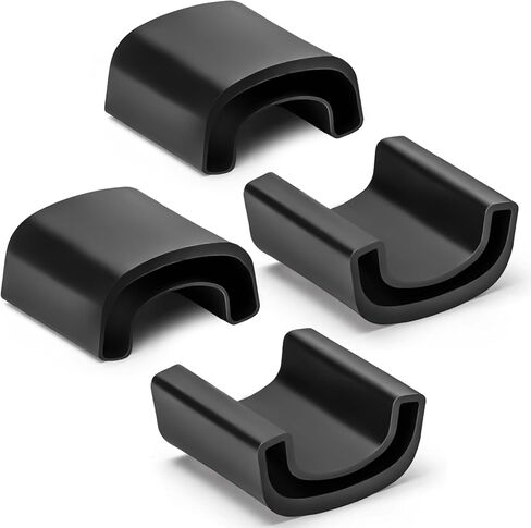 E8TZ-5A978-A Rear Spring Insulator Bushing Compatible with Ford F250 F350 F450 F550 Super Duty 1988-2025, Replace# E8TA-5A978-AA E8TZ5A978A, Black 4PCS in Kuwait