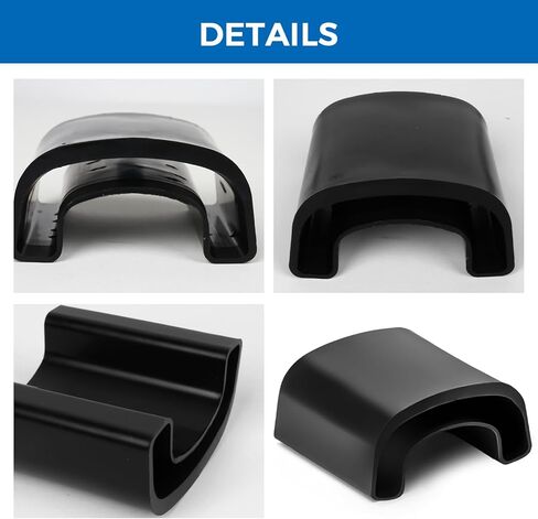 E8TZ-5A978-A Rear Spring Insulator Bushing Compatible with Ford F250 F350 F450 F550 Super Duty 1988-2025, Replace# E8TA-5A978-AA E8TZ5A978A, Black 4PCS in Kuwait