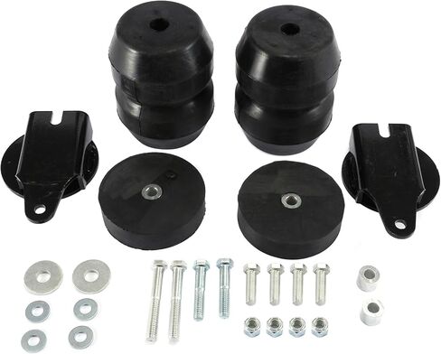 ZFQTO GMRCK25S MILLISEC Rear Rubber Helper Suspension Bump Stops Compatible with 1999-2010 Chevy Silverado & GMC Sierra 1500 HD and 2500 pickup trucks in Kuwait