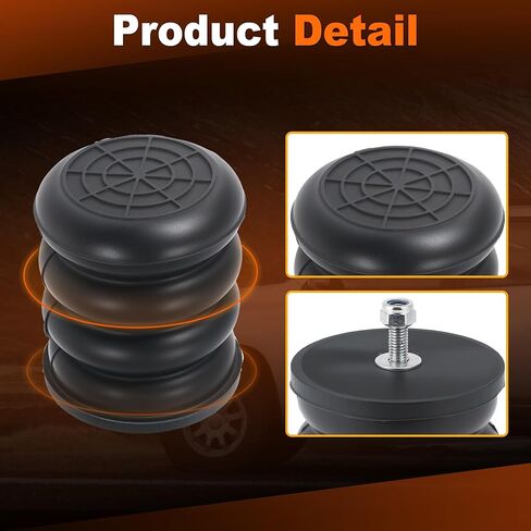 ACROPIX 2 قطعة SSF106047 طقم زنبرك مساعد للتعليق الهوائي الأمامي لمرسيدس بنز لدودج سبرينتر 2500 3500 لفورد E-150 E-250 E-350 E-450 استبدال مجموعة البطانة المطاطية SSF-106-47/106-47s in Kuwait