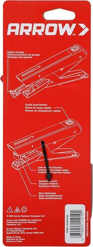 Arrow Plier Stapler, Metal Hand Stapler, Full-Strip Loading, 30-Sheet Capacity, Dual-Mode Anvil, One-Touch Staple Loading, Ergonomic Grip, for Office, School, Packaging in Kuwait