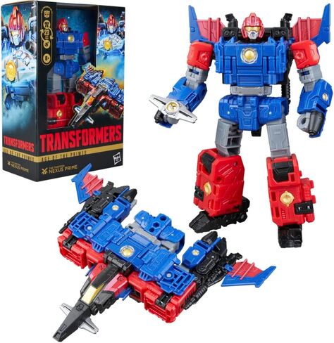 Transformers Age of The Primes The Thirteen Nexus Prime, Voyager Class 6-Inch Converting Action Figure, Robot Toys for Ages 8+ in Kuwait