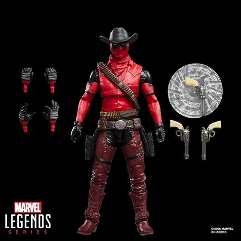 Marvel Legends Series Cowboypool, Marvel Studios' Deadpool & Wolverine Movie Collectible 6-Inch Action Figure Gift in Kuwait