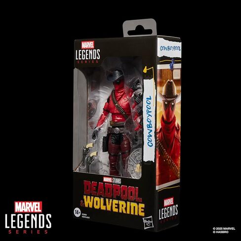 Marvel Legends Series Cowboypool, Marvel Studios' Deadpool & Wolverine Movie Collectible 6-Inch Action Figure Gift in Kuwait