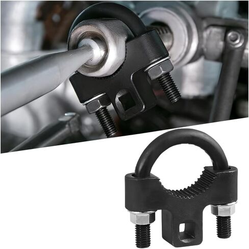 Bittwee Car Inner Tie Rod Removal Tool, U-Shaped Low-Profile Vehicle Tie Rod End Hex Wrench Tool with Non-Slip Teeth, Auto Steering Wheel Installation Wrench, Universal for SUV RV Truck in Kuwait