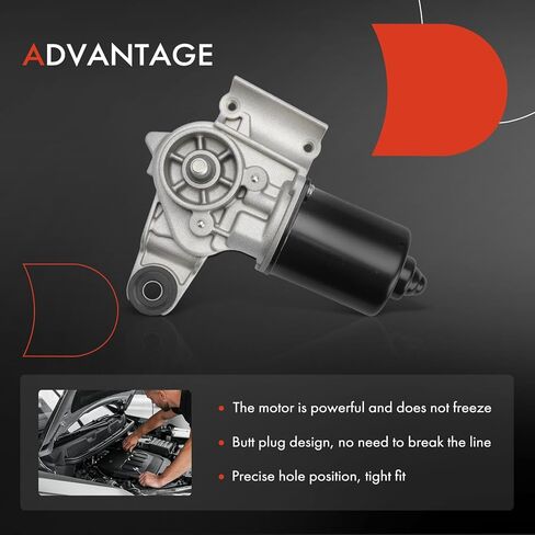 محرك ممسحة الزجاج الأمامي الممتاز A-Premium متوافق مع Nissan Titan 2007-2015 2017-2024، Armada 2008-2015، Titan XD 2016-2024 & Infiniti QX56 2008-2011 in Kuwait
