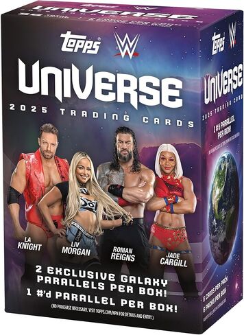 2025 Topps Universe WWE - مختوم من المصنع - صندوق القيمة in Kuwait