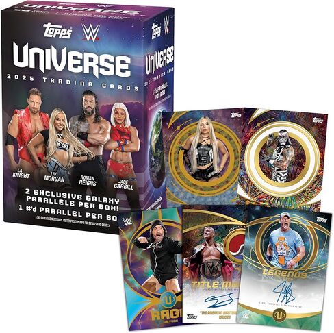 2025 Topps Universe WWE - مختوم من المصنع - صندوق القيمة in Kuwait