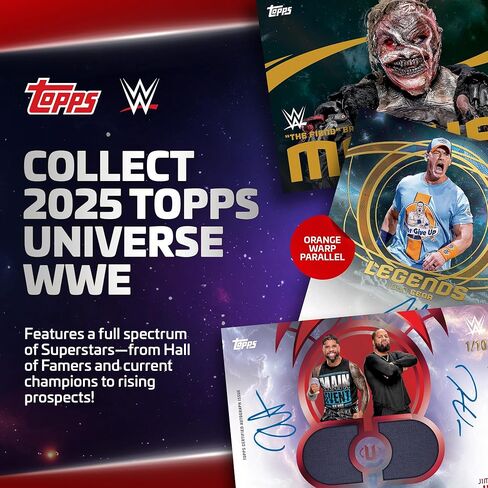 2025 Topps Universe WWE - مختوم من المصنع - صندوق القيمة in Kuwait