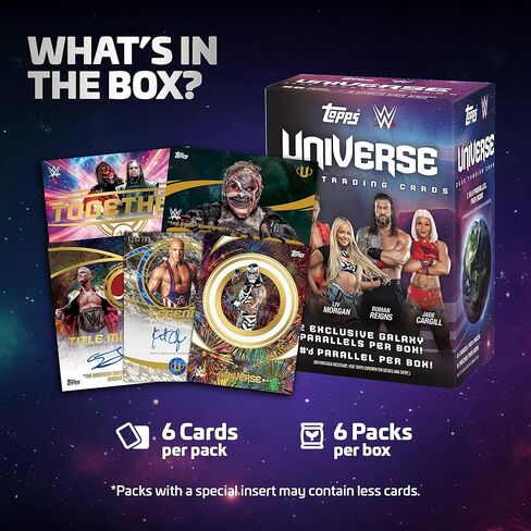 2025 Topps Universe WWE - مختوم من المصنع - صندوق القيمة in Kuwait
