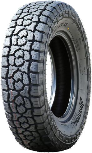 إطار شعاعي للشاحنة الخفيفة للطرق الوعرة Armstrong Tru-Trac AT II A/T-LT235/75R15 235/75/15 235/75-15 116/113Q نطاق التحميل E LRE 10 طبقات BSW جدار جانبي أسود in Kuwait