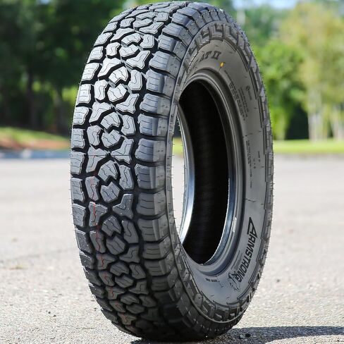 إطار شعاعي للشاحنة الخفيفة للطرق الوعرة Armstrong Tru-Trac AT II A/T-LT235/75R15 235/75/15 235/75-15 116/113Q نطاق التحميل E LRE 10 طبقات BSW جدار جانبي أسود in Kuwait