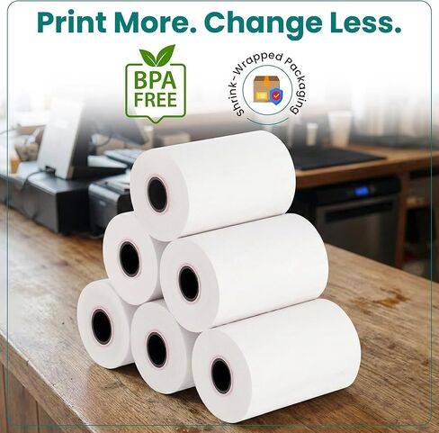 Receipt Paper Rolls for Pax a920 a920 Pro a920 Max Credit Card Machine in Kuwait