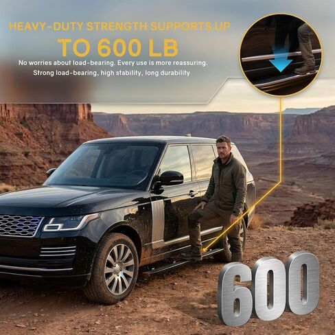 Running Boards for 2013-2021 Range Rover SWB L405 & 2014-2022 Range Rover Sport L494 Fixed Pedals Side Step Nerf Bars in Kuwait