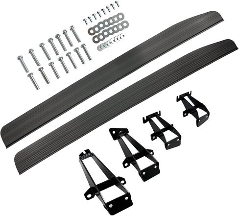 Running Boards for 2013-2021 Range Rover SWB L405 & 2014-2022 Range Rover Sport L494 Fixed Pedals Side Step Nerf Bars in Kuwait