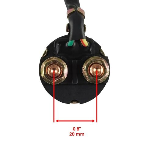 Starter Motor Relay Solenoid Kit 31200-HP5-601 12V Heavy Duty for Honda Trx420fe Trx420fm Trx420te Trx420tm Rancher 420 2x4 4x4 2007-2013 in Kuwait