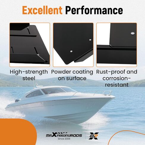 حامل ملحقات عائم عالمي من maxpeedingrods للشواية ورافعة المرساة، فولاذ شديد التحمل، مطلي بمسحوق أسود، عرض قابل للتعديل من 14-3/4 بوصة إلى 24 بوصة، يناسب الروافع الكهربائية واليدوية in Kuwait