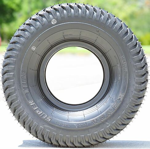 Kenda K500 Super Turf جزازة العشب وجرار الحدائق إطار لجميع المواسم -22X10.50-12 22X10.50X12 89A3 نطاق تحميل 4 طبقات BSW جدار جانبي أسود in Kuwait
