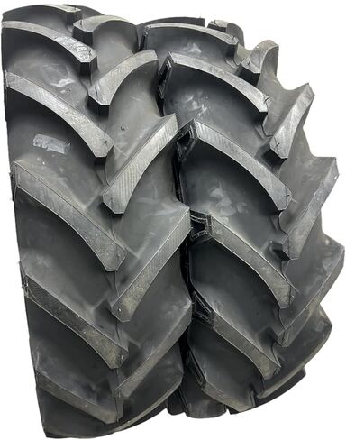 اثنان من إطارات الجرارات الخلفية 13.6-28 R1 Lug Bar 13.6x28 Lug Bar للخدمة الشاقة بدون أنابيب in Kuwait