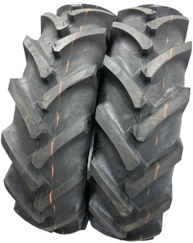 اثنان من إطارات الجرارات الخلفية 13.6-28 R1 Lug Bar 13.6x28 Lug Bar للخدمة الشاقة بدون أنابيب in Kuwait