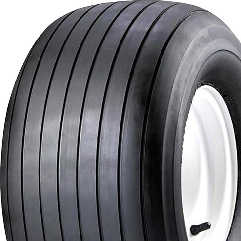 Airloc جزازة العشب ذات الضلع المستقيم وجرار الحدائق إطار لجميع المواسم - 15X6.00-6 15X6.00X6 نطاق تحميل 6 طبقات BSW جدار جانبي أسود in Kuwait