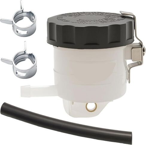 Brake Fluid Reservoir Tank Oil Cup, Replacement for Kawasaki ZX-7 1989-1995 ZX-7R 1991-2003 Replacement for Suzuki TL1000S 1997-2001 GSXR1000 2001-2013 in Kuwait