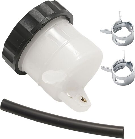 Brake Fluid Reservoir Tank Oil Cup, Replacement for Kawasaki ZX-7 1989-1995 ZX-7R 1991-2003 Replacement for Suzuki TL1000S 1997-2001 GSXR1000 2001-2013 in Kuwait