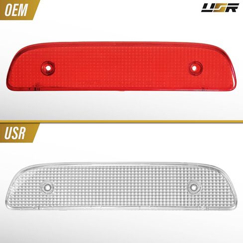 USR UNIQUE STYLE RACING 95-04 RZN140/RZN150 ضوء الفرامل الثالث - مصابيح مركزية خلفية علوية مع حشية - متوافق مع 1995-2004 Toyota Tacoma PickUp - 2WD / 4WD (عدسة واضحة متجمدة مع ختم الطقس) in Kuwait