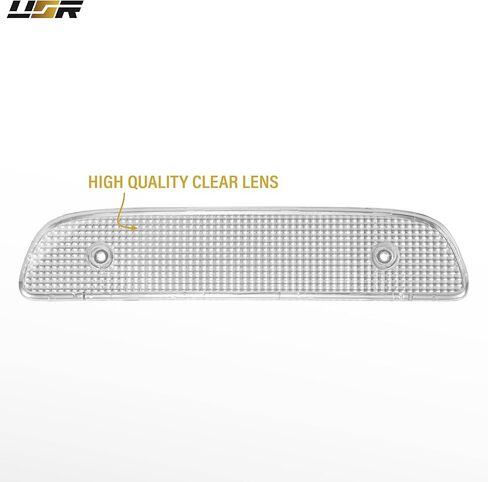 USR UNIQUE STYLE RACING 95-04 RZN140/RZN150 ضوء الفرامل الثالث - مصابيح مركزية خلفية علوية مع حشية - متوافق مع 1995-2004 Toyota Tacoma PickUp - 2WD / 4WD (عدسة واضحة متجمدة مع ختم الطقس) in Kuwait