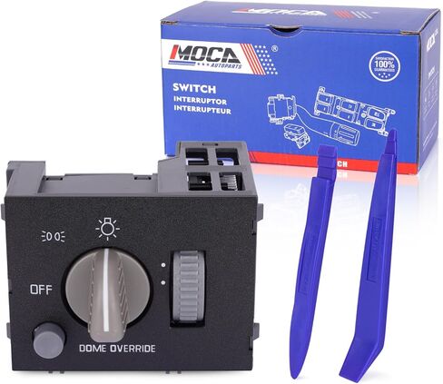 MOCA DS-876 مفتاح المصباح مناسب لـ GMC 2003-2009 C4500 C5500 C6500 C7500 Topkick، 1995-2002 C3500HD، 1996-2002 Savana 1500 2500 3500، 1995-2000 Yukon، 1995-2000 C2500 C3500 K3500 in Kuwait
