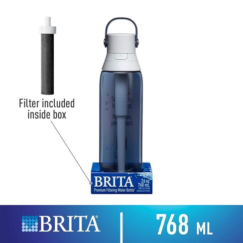 Brita 26 Ounce Premium Filtering Water Bottle with Filter - BPA Free - Night Sky in Saudi Arabia