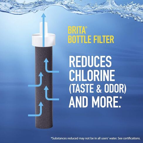 Brita 26 Ounce Premium Filtering Water Bottle with Filter - BPA Free - Night Sky in Saudi Arabia