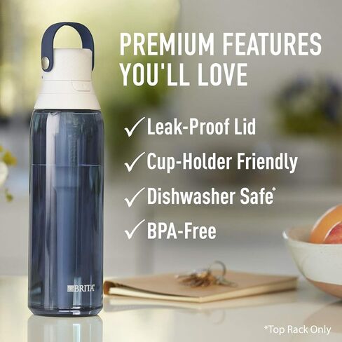 Brita 26 Ounce Premium Filtering Water Bottle with Filter - BPA Free - Night Sky in Saudi Arabia
