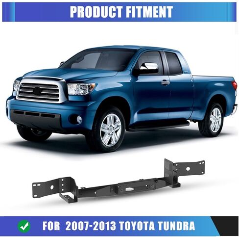 دعامة تثبيت للونش الأمامي لسيارة Toyota Tundra 2007-2013 بسعة ونش 12,000 رطل، مصنوعة من الفولاذ عالي التحمل لسيارة Toyota Tundra 07-13 in Kuwait