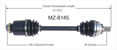 MZ-8145 CV Axle Shaft in Kuwait