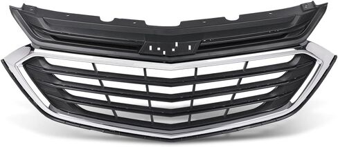 شبكة أمامية PIT66 متوافقة مع Chevy Silverado 1500 LS LT LTZ WT 2007-2013 /Silverado 1500 Hybrid 2009-2013/ Silverado 1500 XFE 2010-2013 GM1200578 25810706 مادة ABS سوداء in Kuwait
