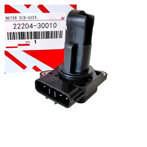 22204-30010 Mass Air Flow Meter MAF Sensor Compatible with Toyota Yaris Corolla Hilux Hiace 2.5 3.0 197400-2110 22204-0L010 22204-0N010 in Kuwait
