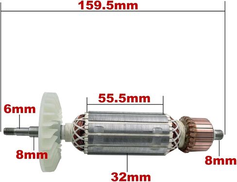 استبدال مرساة المحرك الدوار AC220V-240V لطاحونة الزوايا G10SF5 in Kuwait