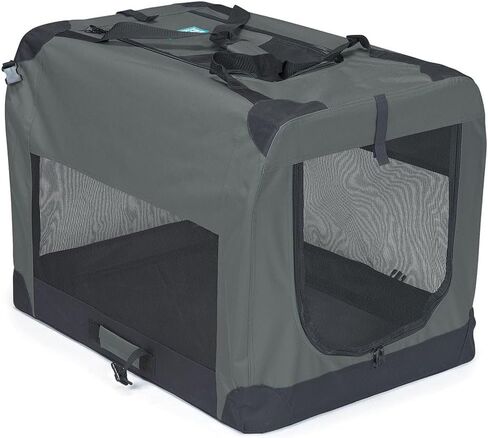 Guardian Gear Nylon and Steel Soft-Sided Collapsible Dog Crate in Saudi Arabia