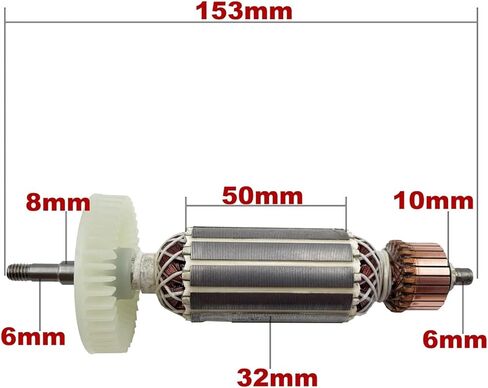 استبدال مرساة المحرك الدوار AC220V-240V لطاحونة الزوايا G10SS G12SS G13SS in Kuwait